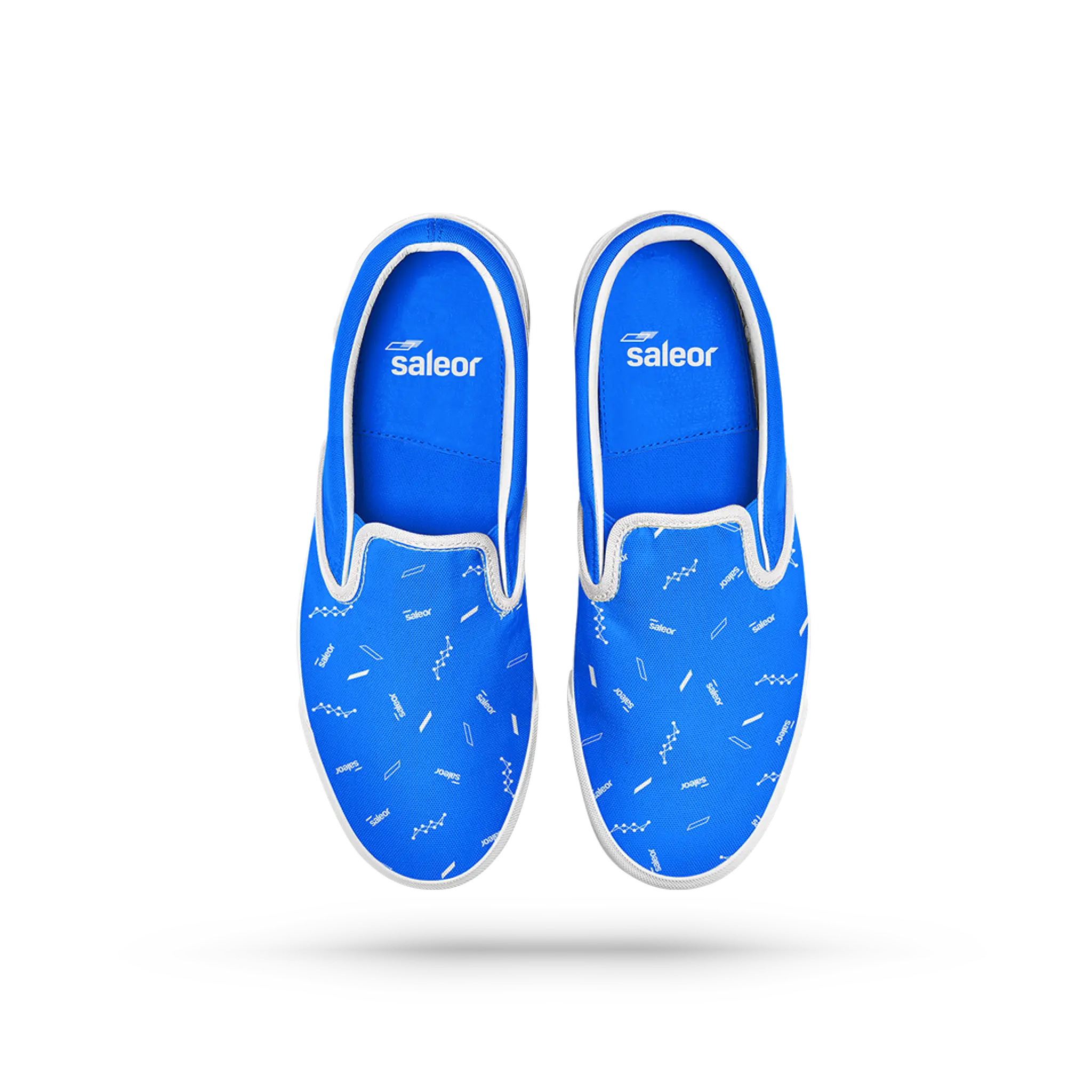 Blue Plimsolls - View 2
