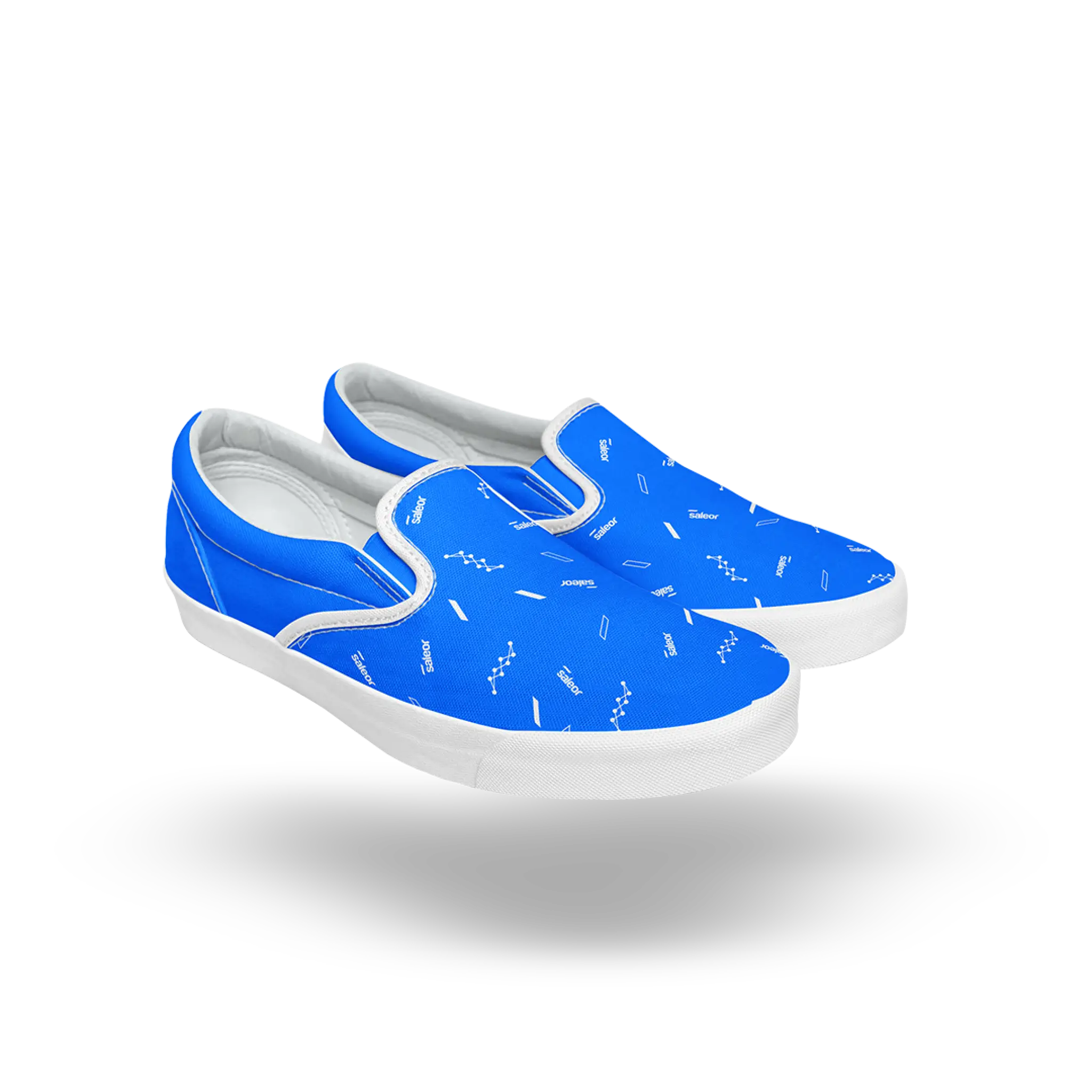 Blue Plimsolls - View 4